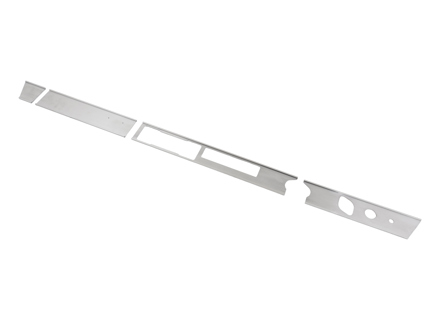 Armaturenbrett-Zierblende aus Aluminium, RHD. Porsche 911 / 912 - 91155201400 - 1689808410