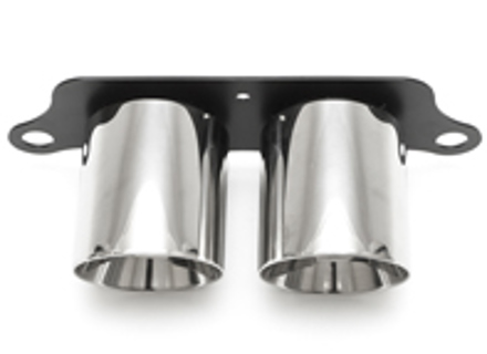 Terminali di scarico Deluxe Dual Style CROMO LUCIDO. Porsche 991 GT3 - 99111125390, 99111125393 Terminali di scarico Deluxe Dual Style CROMO LUCIDO. Porsche 991 GT3 - 99111125390, 99111125393