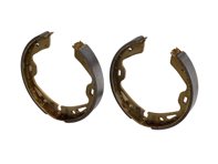 Handbremsbacken (4er-Set). Porsche Panamera 970 / 981 Boxster / 981C Cayman / 991 Carrera - 97035299300, 97035299301, 97035299302, 298698533, 971698533, 971698533C, 971698533E, 971698533AA, 971698533D, 9Y0698533A, 9Y0698533AA, 97035299303, 971698533A, 971698533B, 10990.155.5 - 10990.155.5