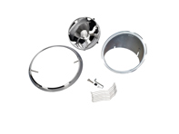 头灯组，散装套件，带镀铬边框，无玻璃。保时捷 911 69-83 LHD - 91163111300, 1695100900