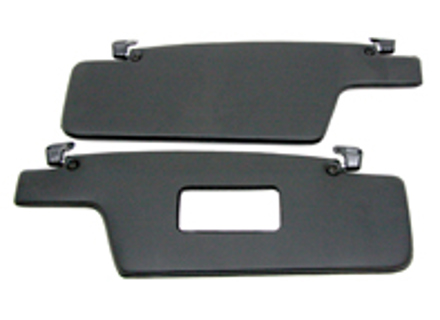 Sun visors kit, Left and Right. Porsche 911 1969-89 Targa / Cabrio LHD - 91173133001, 1689800310, 911798042, 91173103142, 91173103242, 1689800316, 91173103142, PCG73103102, PCG73103202, PCG73103142, 96473103142CA9, 96473103240CA9