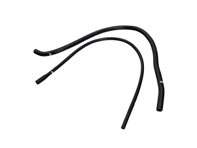 Carbon canister hose kit. Porsche 930 Turbo 1978-1989 - N0203612, N0203621 - DO88, KIT146S