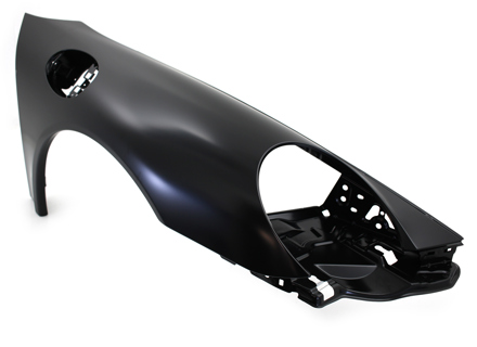 Ala anteriore. Porsche 997 Turbo/997 GT3 - 99750303202GRV, 99750303206GRV, 99750303100GRV, 99750303103GRV