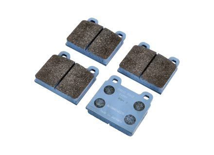 Pastillas de freno PAGID RHS Racing para autos históricos E4501/T0475 (pieza OE No 91135195002) - 91135195002, 91135195001, 91135195002, 91135195006, 91135195008 - E4501, T0475