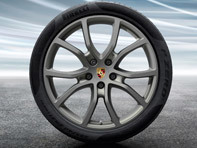 21' Cayenne Exclusive Design PLATINUM Alloy Wheels & Summer Tyres Original Porsche - 9Y0044660K, 9Y0044661K 21' Cayenne Exclusive Design PLATINUM Alloy Wheels & Summer Tyres Original Porsche - 9Y0044660K, 9Y0044661K