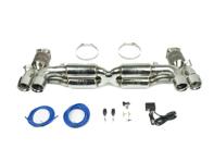 Fabspeed STREET Valved Supersport X-Pipe Exhaust System. Porsche 997.2 Turbo / Turbo S (2010-2012) - 99711102730, 99711102731, 99711102732 - FS.POR.9972T.SSSXVP, FS.POR.9972T.SSSXVB