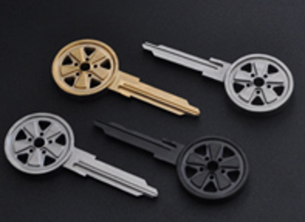 Chiave grezza Fuch style, Nera. Porsche 911 - 91453190310, 91153890300