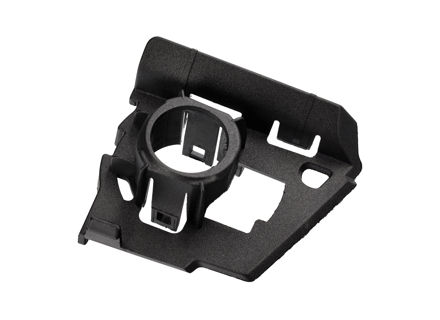 Staffa/fermo per sensore di parcheggio esterno - paraurti anteriore. Porsche 981 Boxster / S 2012-2016 - 981505823001E0, 981505824001E0