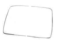 Rear screen moulding, Chrome. Porsche 911 / 912 Coupe - 90154591120, 90154591220 Rear screen moulding, Chrome. Porsche 911 / 912 Coupe - 90154591120, 90154591220