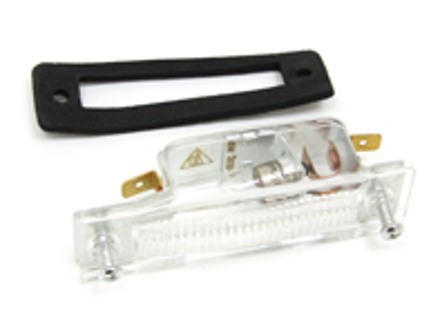 Glas für Kennzeichenbeleuchtung. Porsche 911F - PCG63160100 Glas für Kennzeichenbeleuchtung. Porsche 911F - PCG63160100