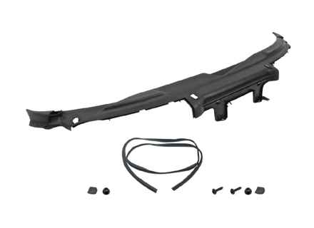 Cowl Panel Plastic Cover Kit. Porsche 996 2001>> / 986 Boxster 2001>> RHD - 9965725630701C, 99657256307