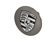 Wheel Cap In Platinum Satin-Matt With Porsche Crest. Porsche 992.1 Carrera MKI 2019-24 - 9P1601149OB5, 9P1601149 Wheel Cap In Platinum Satin-Matt With Porsche Crest. Porsche 992.1 Carrera MKI 2019-24 - 9P1601149OB5, 9P1601149