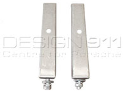 Supports de plaque d'immatriculation de pare-chocs avant. Porsche 356 1950-59 - P125D, PP125D, 64472352100 Supports de plaque d'immatriculation de pare-chocs avant. Porsche 356 1950-59 - P125D, PP125D, 64472352100