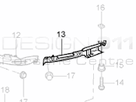 Staffa esterna paraurti anteriore. Porsche 996 - 99650553503, 99650553603 Staffa esterna paraurti anteriore. Porsche 996 - 99650553503, 99650553603