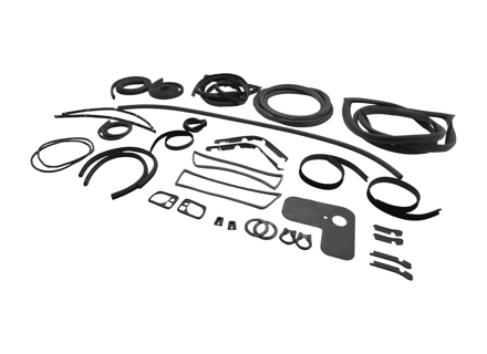 Restoration Rubber Seals Kit. Porsche 911 Targa Widebody / 930 Turbo - 91154122504, 91154250540, 91154505141, 91153109541, 91151192302, 91153195101, 91153193142, 91153193242, 91153129540, 91153129640, 91153163200, 91153163100, 91173124700, 91173124800, 91163111502, 91163197101, 91163197100, 91120127901, 90150475901, 91150534503, 91150332600, 91150332500, 91150308505, 93050319700