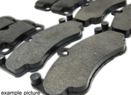 Sport brake pad set, type black street / sport for Porsche 996 GT2 - 210312170, 210312150, 210312160, 2103B2870
