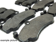 Bremsbelagsatz Sport, Typ schwarz Straße / Sport für Porsche 996 GT2 - 210312170, 210312150, 210312160, 2103B2870 Bremsbelagsatz Sport, Typ schwarz Straße / Sport für Porsche 996 GT2 - 210312170, 210312150, 210312160, 2103B2870