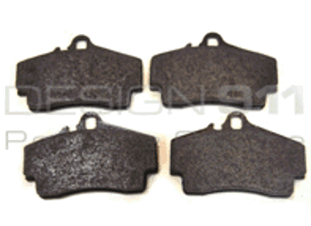 Brake Pads Rear. Porsche 996 GT2/GT3 - 99635294703