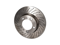 Rotor de disque de frein, avant. Porsche 981 Boxster 2.7L / 981C Cayman 2.7L (référence OE 98135140101/98135140201) - 98135140101, 98135140201 - DF6778S, DF6779S