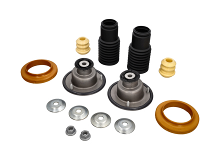 Rear Shock Absorber Top Mount & Overhaul Kit. Porsche 987.2 Boxster 2009-12 Without PASM - PAF103353, 99734310701, 98733305900, 98733350900, 98733350901, 98133350401, 98733330101, 98633350501