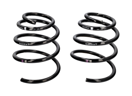 前螺旋弹簧（一对）。保时捷 996 Carrera COUPE (M030) >>2001 - 99634353314504, 99634353336504