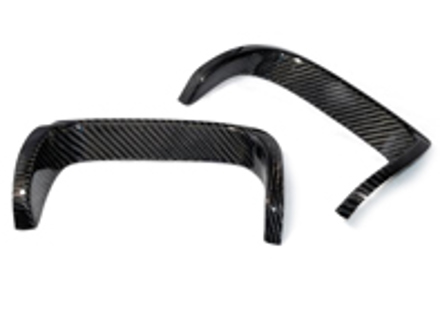 Exhaust shield cover set, Carbon. Porsche 997.1 Carrera S Exhaust shield cover set, Carbon. Porsche 997.1 Carrera S