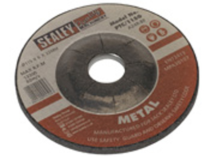 Sealey Schleifscheibe Ø115 x 6mm 22mm Bohrung