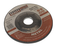 Sealey Schleifscheibe Ø115 x 6mm 22mm Bohrung