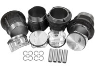 Forged JE piston and liner kit 104mm, 22mm pin stroker. Porsche 914/ VW Type 4 Forged JE piston and liner kit 104mm, 22mm pin stroker. Porsche 914/ VW Type 4