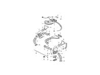 Fascetta stringitubo a molla per scatola di controllo aria. Porsche 911 / 930 / 914