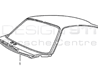 Roof Skin Outer Coupe. Porsche 993 1994-98 WITHOUT electric sunroof - 99350308700, 99350308700GRV, 99350308705, 99350308705GRV Roof Skin Outer Coupe. Porsche 993 1994-98 WITHOUT electric sunroof - 99350308700, 99350308700GRV, 99350308705, 99350308705GRV