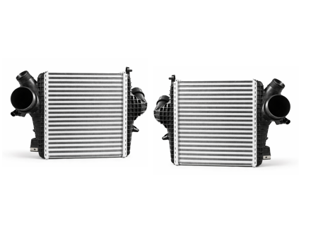 Charge air coolers, LEFT & RIGHT. Porsche 9YA Cayenne 3.0L 2018>> - PAB145803A, PAB145804A, PAB14580320, PAB14580420