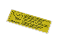 Sticker nokkenasriem. Porsche 928 1978-86 - 92800610900 - PAKZR