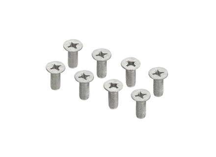 Bremsscheiben-Befestigungsschrauben-Set (8 Stück) für Porsche mit 5-mm-Werksdistanzstücken - 90026910601, 90026910609