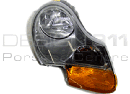 Headlamp Amber. Porsche 986 Boxster >>2002 - 98663103111, 98663103211, 98663113111, 98663113211