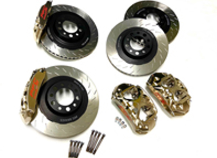 PFC Racing Kit freno anteriore e posteriore, con dischi baffati da 380mm. Porsche 991 GT2 / GT3 981 Cayman GT4 / 718 Cayman GT4 - 0380.0001