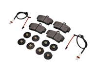 Kit plaquettes de frein ARRIÈRE, capteurs, cales Porsche Boxster 986 S 3.2L Brembo - 98635293911, 98661236501, 99635208600, 99635208602