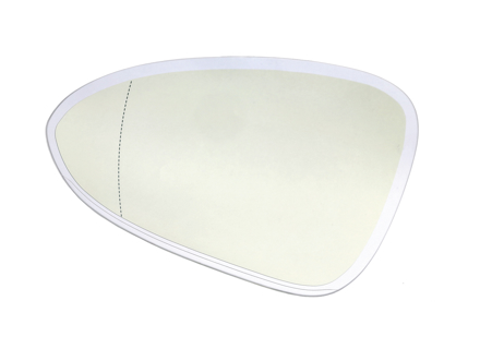 Door mirror glass (Aspherical), Dimmable, Left for LHD. Porsche 971 Panamera / 976 Panamera - 971857521D - ZJ-7143-L