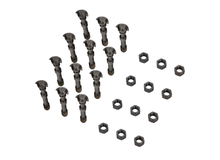 Connection rod bolt. Porsche 911 70-71 - 90110317100, 90110317102, 12161, 90110317300