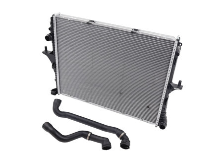 Kit completo di radiatore e tubo flessibile del liquido di raffreddamento. Porsche 955 Cayenne S / Cayenne turbo - 95510614201, 955106142010, 95510614200, 95510623910, 95510623800 - GPBH-23800, CR571000P, GPBH-23910