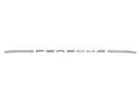 PORSCHE Silver rear sticker. Porsche 924 / 944 - 477853635C PORSCHE Silver rear sticker. Porsche 924 / 944 - 477853635C
