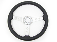 Steering wheel Classic 3 spoke, Silver - 91134416222, 416222 Steering wheel Classic 3 spoke, Silver - 91134416222, 416222