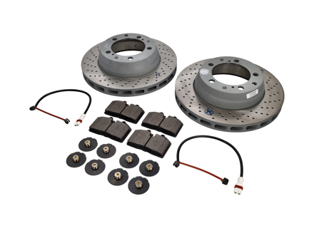 REAR Brake Pads and Brake Disc Package. Porsche 965 Turbo - 96535204100, 96535204200, 96435193903, 96435193904, 96435193905, 96461236501, 96435193903BRE, 96535209601, 99635208600, P85094, 93035193802, 93035193803, 93035193804, 93035193805, 93035194015, 93035194025, 95135193005, 95135193006, 95135193016, 95135193901, 95135193902, 95135193903, 95135193904, 95135193905, 95135193908, 96435193002, 96435193902, 96435293000, 96535293000, 96535293003, 96535293004, 96535293900, 96535293903, 99335293003, 99335293903, 96461236500, 96461236502, 96435209600
