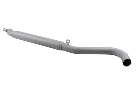 Tubo de escape con amortiguador de 850 mm de longitud. Porsche 914 - 021251171F, 021251171P, 021251171M, 021251171N, 021251185C, 022251185 - 8120703400