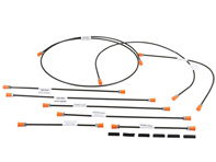 Remleiding set. Porsche 911 1967-68 links gestuurd - 90135560301, 90135560401, 90135561102, 90135561200, 90135561900, 90135562001, 90135562200, 90135562700, 91435569100, 9013556200Y - 1661500410 Remleiding set. Porsche 911 1967-68 links gestuurd - 90135560301, 90135560401, 90135561102, 90135561200, 90135561900, 90135562001, 90135562200, 90135562700, 91435569100, 9013556200Y - 1661500410