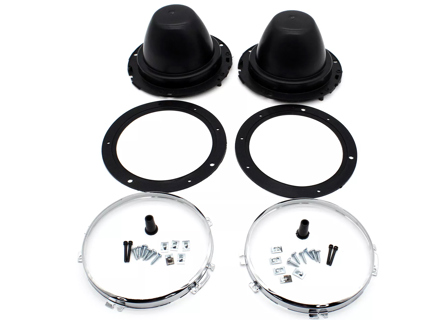 Frontscheinwerferhalter, Paar. Porsche 911 / 964 - FRONTPODMOUNT Frontscheinwerferhalter, Paar. Porsche 911 / 964 - FRONTPODMOUNT