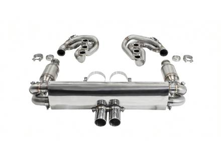 CARGRAPHIC GT Sport Exhaust System Backdate With ID45 GT Manifold Set, No Heating, No Valves GT3 Look - 96411104504, 96411104605, 96411104502, 96421103905, 96421103932, 96421104004
