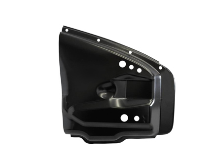 Reparatiepaneel binnenspatbord, voorzijde. Porsche 911 1974-89 - 91150199602, 91150199502, PP236FL, PP236FR, 91150196702GRV, 91150196802GRV