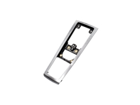 Copertura graffiata della cornice della leva Tiptronic (argento galvanizzato). Porsche 95B Macan - 95B863419GT8, 95B863419
