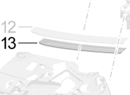 Rooster voorbumper grille, lager. Porsche 991.2 Turbo 2017 >> - 99150576504OK1, 99150576604OK1 Rooster voorbumper grille, lager. Porsche 991.2 Turbo 2017 >> - 99150576504OK1, 99150576604OK1